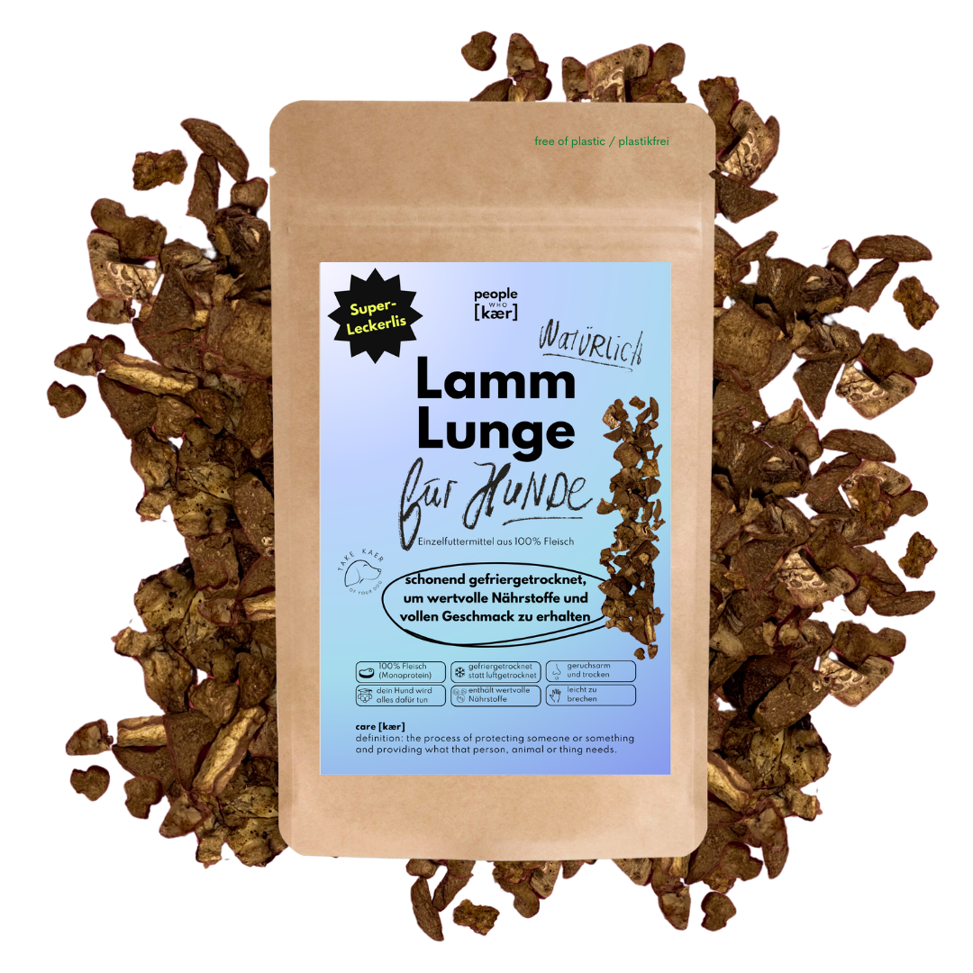 Super Leckerli aus 100% gefriergetrockneter Lammlunge (3er Pack) Super Leckerli aus 100% gefriergetrockneter Lammlunge (3er Pack)