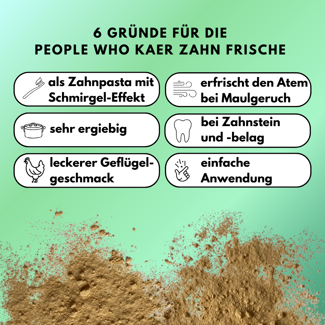 Zahn Frische mit Pfefferminze und Eukalyptus (200g) Zahn Frische mit Pfefferminze und Eukalyptus (200g)