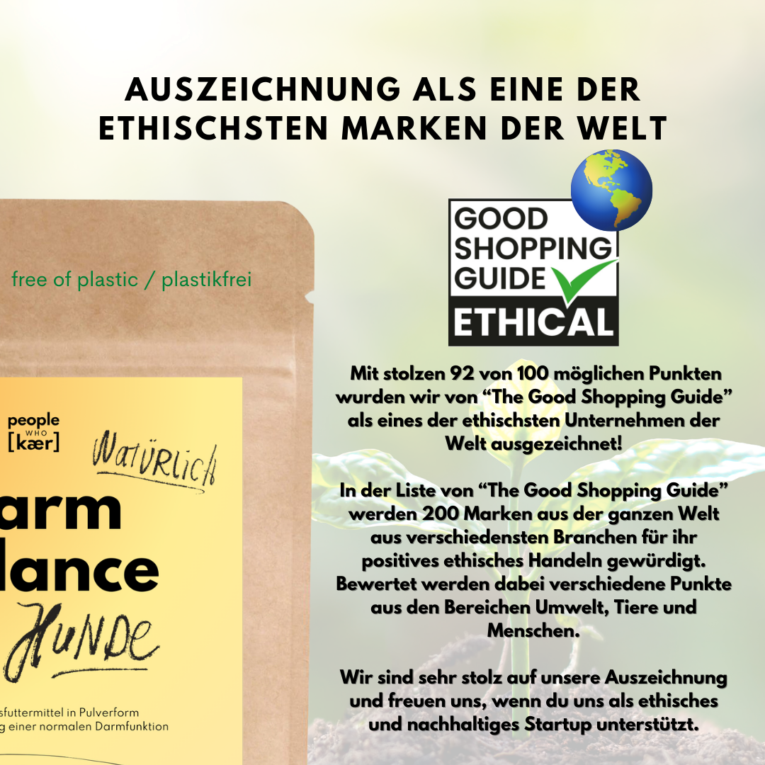 Darmpulver für Hunde mit Prä- & Probiotika, Flohsamenschalen und Inulin (200g) Darmpulver für Hunde mit Prä- & Probiotika, Flohsamenschalen und Inulin (200g)