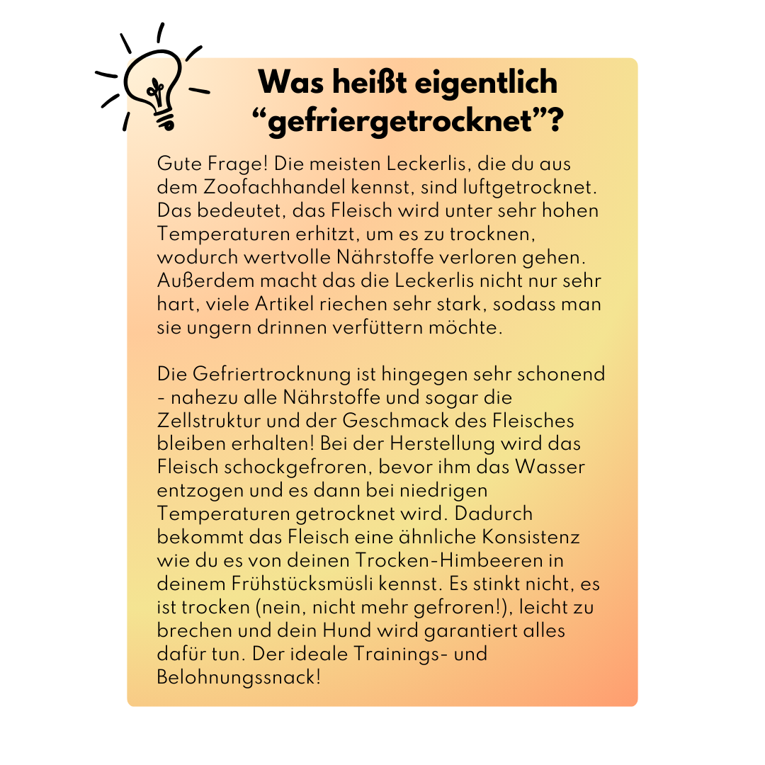 Super Leckerli aus 100% gefriergetrockneter Kaninchenleber (3er Pack) Super Leckerli aus 100% gefriergetrockneter Kaninchenleber (3er Pack)