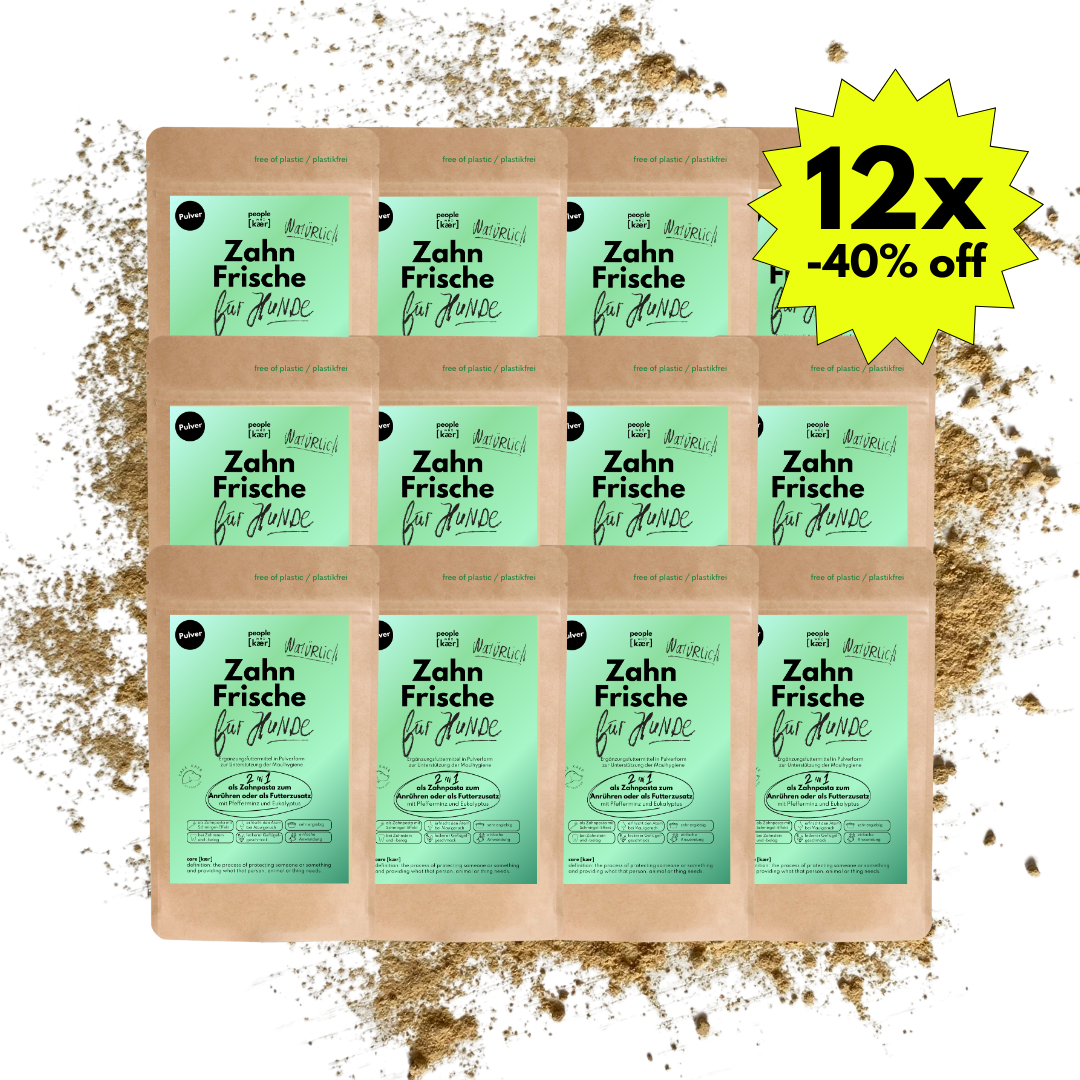 Zahn Frische mit Pfefferminze und Eukalyptus (200g) Zahn Frische mit Pfefferminze und Eukalyptus (200g)