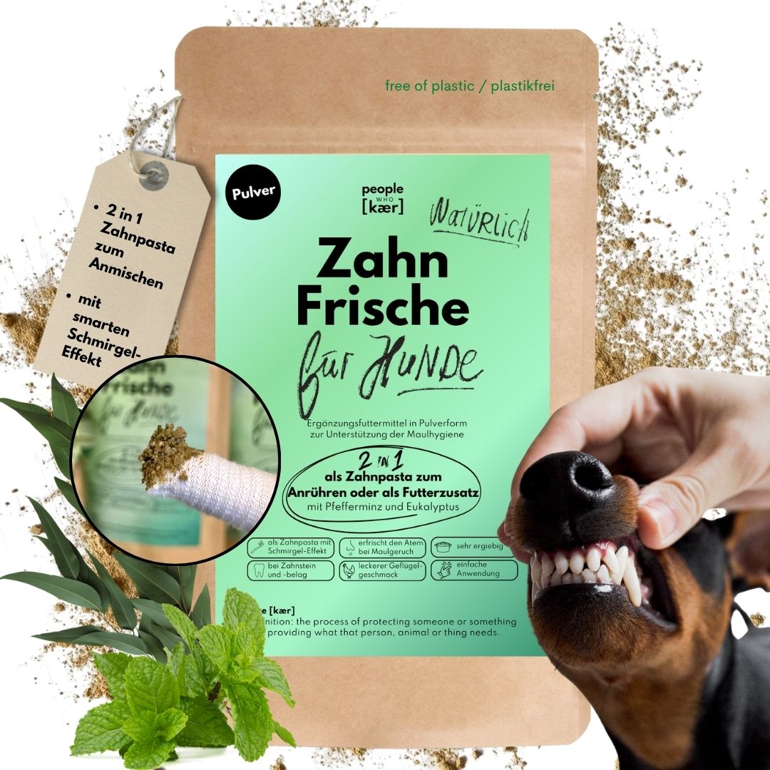 Zahn Frische mit Pfefferminze und Eukalyptus (200g) Zahn Frische mit Pfefferminze und Eukalyptus (200g)