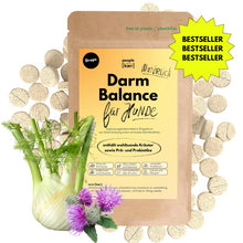 Darmdrops für Hunde mit Prä- & Probiotika, Flohsamenschalen und Inulin (60 Stk.)