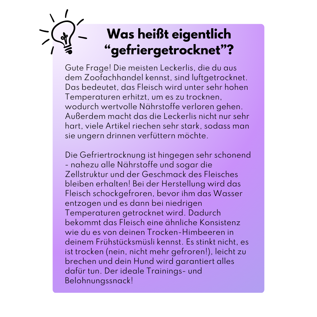 Super Leckerli aus 100% gefriergetrockneten Hühnerherzen (3er Pack)