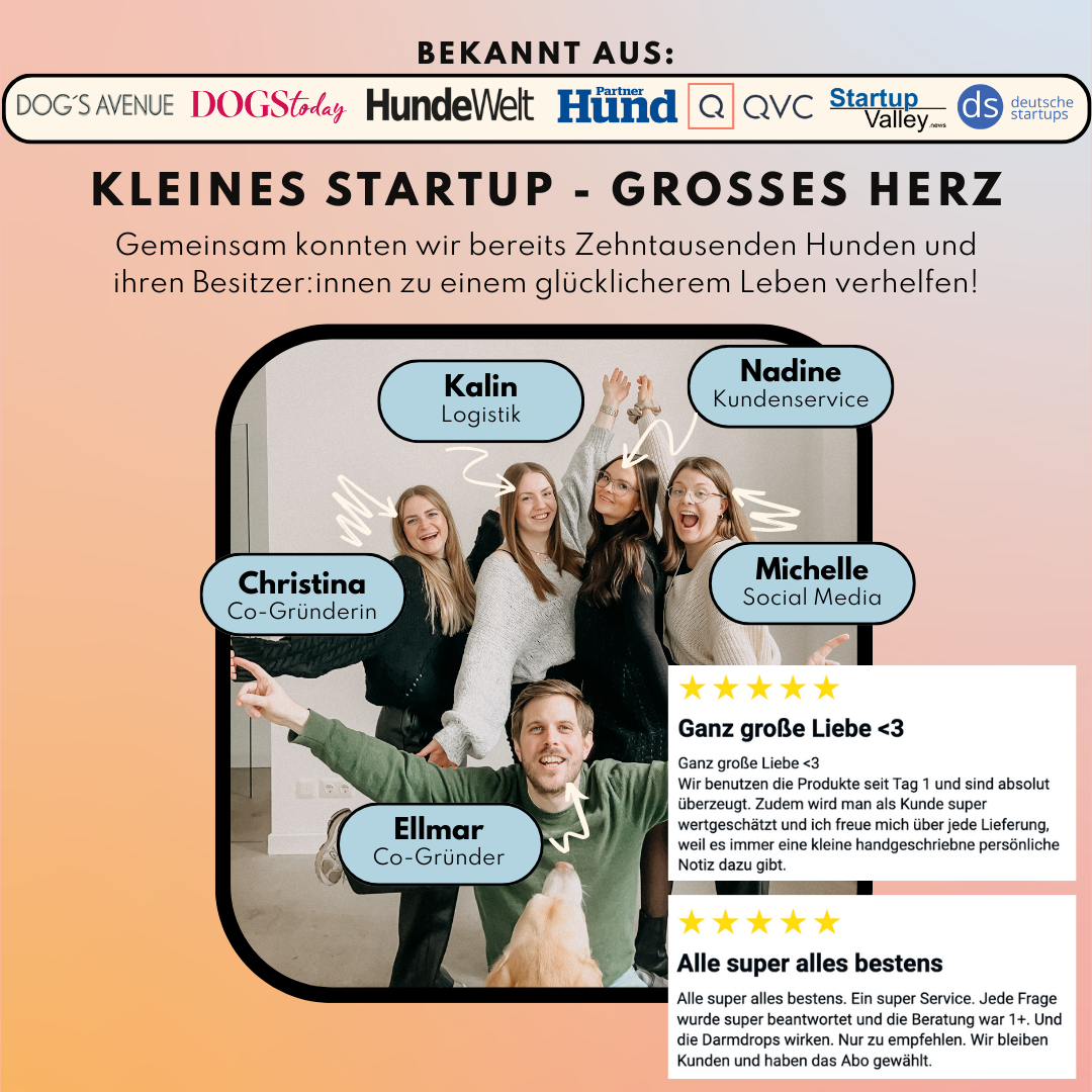 Beruhigungspulver für Hunde mit Taigawurzel, Baldrian, L-Tryptophan und Melisse (200g)