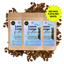 Super Leckerli aus 100% gefriergetrockneter Lammlunge (3er Pack)